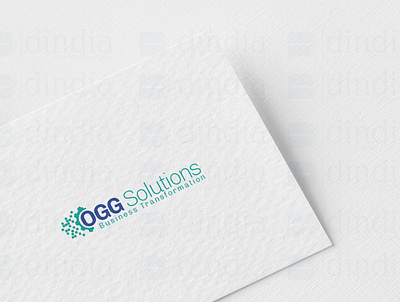 OGG Solutions Logo design graphic design logo vector