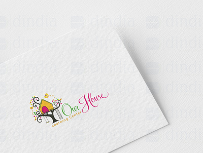 Our House Logo design graphic design logo vector