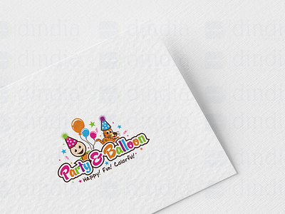 Party Balloon Logo