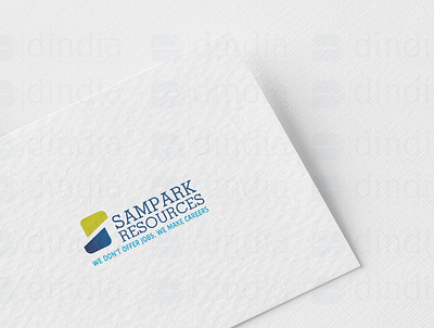 Sampark Resiurces Logo design graphic design logo vector