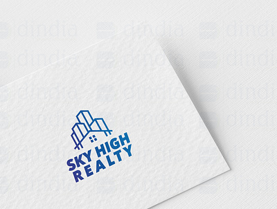 SKY High Logo design graphic design logo vector