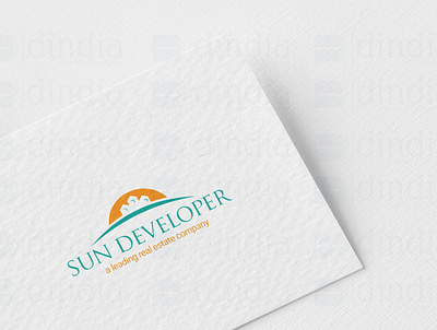 Sun Developer Logo design graphic design logo vector