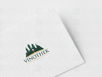 Vinothek Logo design graphic design logo vector