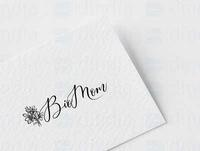 BIO MOM LOGO design graphic design logo vector