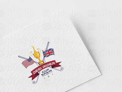 Desi Ryder Cup Logo design graphic design logo vector