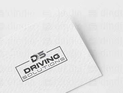 Driving solutions Logo design graphic design logo vector