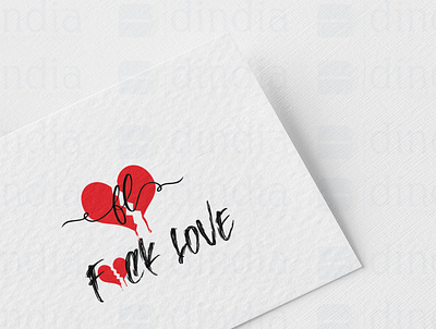 Foek Love Logo design graphic design logo vector