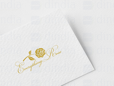 Rose Logo design graphic design logo vector