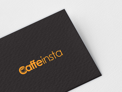 Caffeinsta Logo design graphic design logo vector