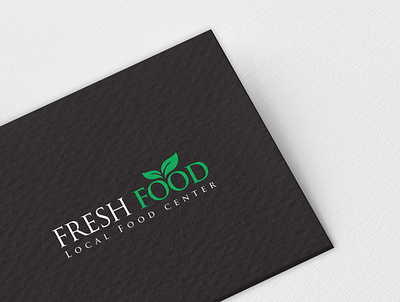 FRESH FOOD LOGO design graphic design logo vector