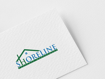 Shoreline Property Management Logo design graphic design logo vector