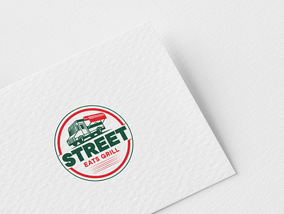 Street Eats Grill Logo_2 design graphic design logo vector