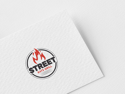 Street Eats Grill Logo_1 design graphic design logo vector