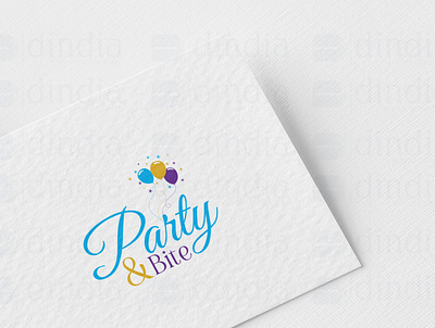 Bite & Party Logo design graphic design logo vector