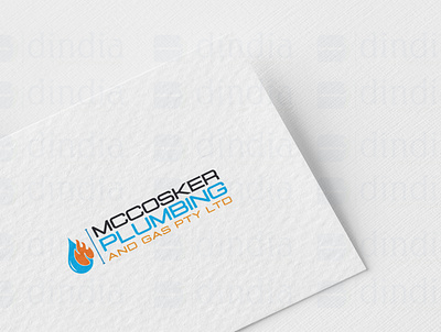 MCCOSKER PLUMBING & GAS PTY LTD LOGO DESIGN_2 design graphic design icon logo vector