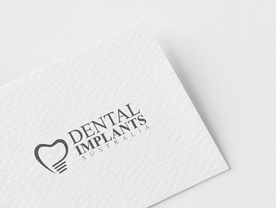 Dental Implants Australia Logo Design design graphic design icon logo vector