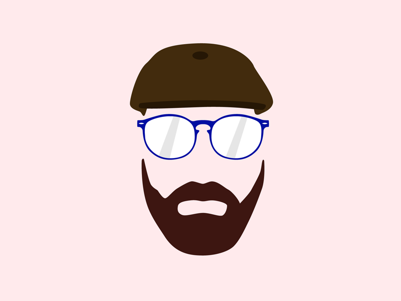 The Essentials illustration illustrator beard