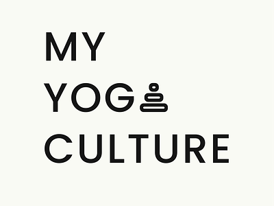 My Yoga Culture - Logotype Design for a Yoga Studio