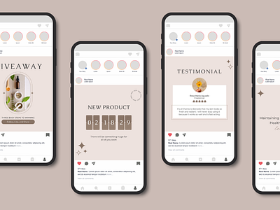 Skincare Canva Templates