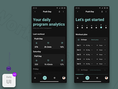 Daily UI 062 app challenge dailyui dailyuichallenge design designer ui ux workout