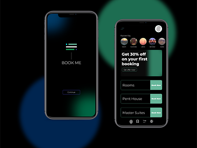 Hotel Booking App Design -