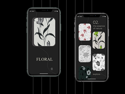 Wallpaper App Design - branding design figma graphic design illustration logo ui ux vector xd