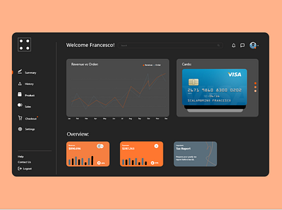 Dashboard - UI branding design figma graphic design illustration logo ui ux vector xd