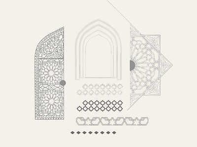 Ideation Sketches - Mosque doors