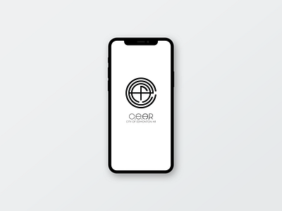 Logo for App | CEAR app design edmonton golden ratio grid logo