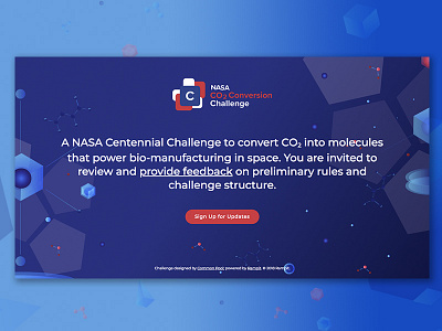 CO2 conversion challengue design ui web