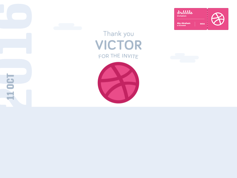 Dribbble Debut Shot animation ball bounce debut gif illustrator shot ui