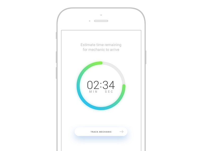 Countdown Timer - Daily UI #014 by Aby Abraham on Dribbble