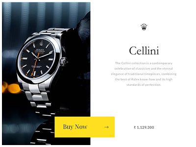 Product Screen for Rolex