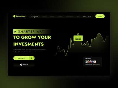 Investment website banner website barber app crypto website graphics design investment portal mobile app design money website design trading website website design website development