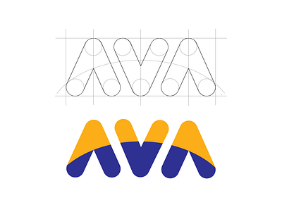 Ava Logo branding clean design design illustration logo minimal design sunscreen logo vector