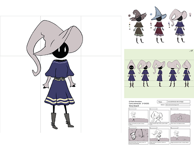 Character design for an animation character design design illustration