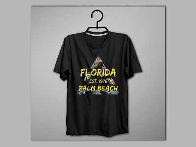 Florida Palm Beach T-Shirt design beach boca bocaraton boyntonbeach fashion florida jupiterflorida lakeworth miami miamibeach orlando palmbeach palmbeachcounty palmbeachflorida palmbeachgardens royalpalmbeach southflorida summer travel westpalmbeach