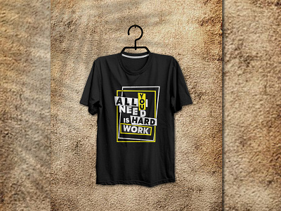 Typography T-Shirt Design tshirtstore