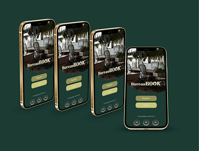 BureauBOOK Office Booking Application case study ui ux