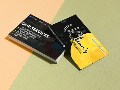 Business card for vcleans