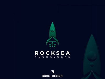 Modern logo rocket | ROCKSEA