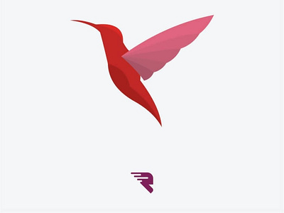 red bird icon logo