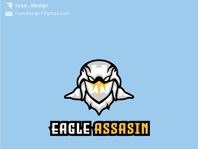 Eagle assasin logo concept