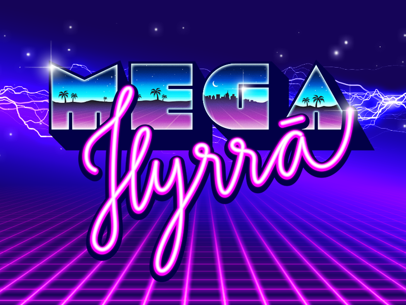 Dribbble megahyrra logo