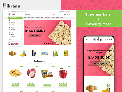 Modern Shopify Grocery Store Theme shopify grocery store theme