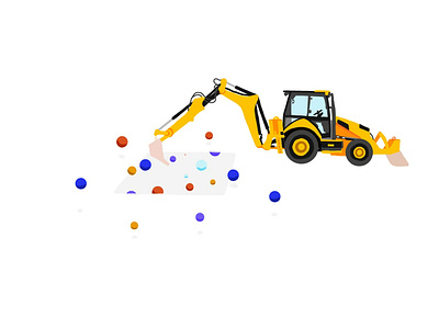 Dig-it-al! construction digi digital illustration maintenance