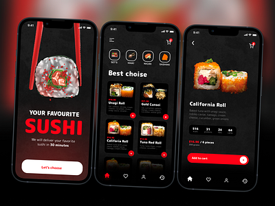 Sushi Delivery App For Local Company