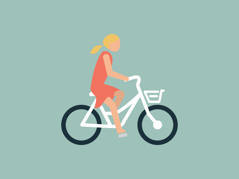 Image result for woman biking gif