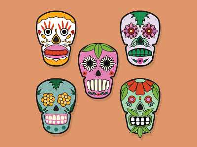 Mexican Skulls