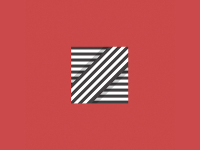 Z 36daysoftype brand depth design icon illustration illustrator letter lettering logo logomark red shadow stripe stripes texture type typography vector z
